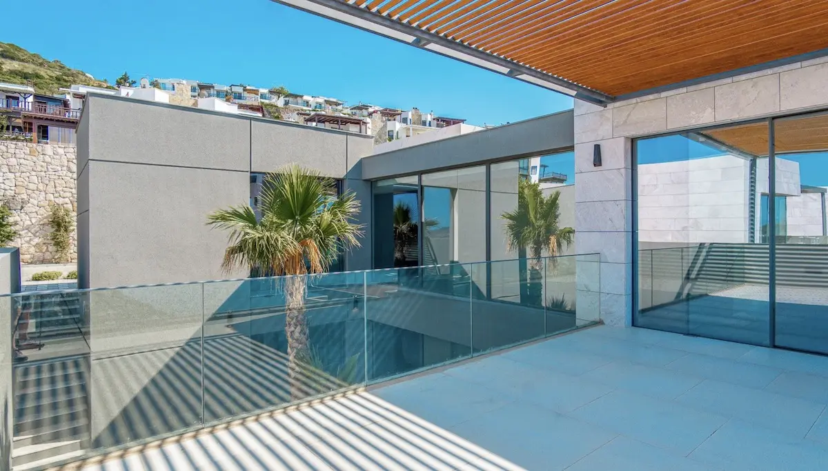 Large terrace